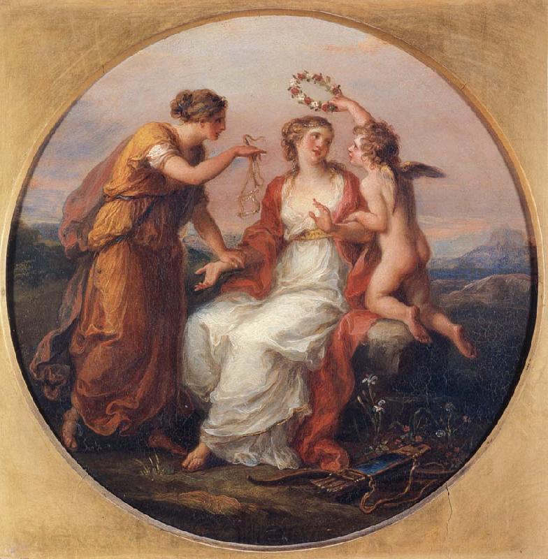 Angelica Kauffmann Die Schonheit,versucht von der Liebe,geleitet von der Klugheit